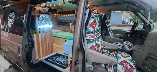 Brown 1998 Chevrolet Astro Base