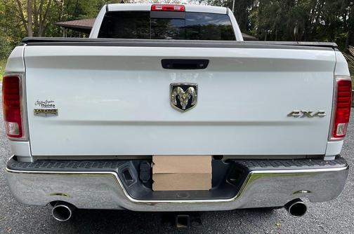 White 2018 RAM 1500 Laramie