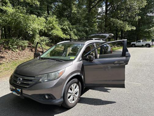 Brown 2012 Honda CR-V EX-L