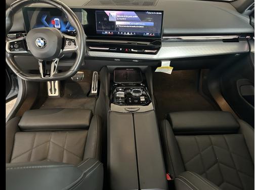 Gray 2024 BMW 530 i