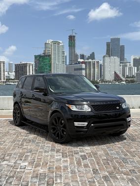 Black 2015 Land Rover Range Rover Sport Supercharged HSE