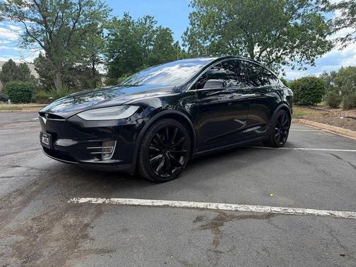 Black 2020 Tesla Model X Long Range