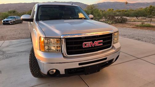Silver 2011 GMC Sierra 1500 SLT