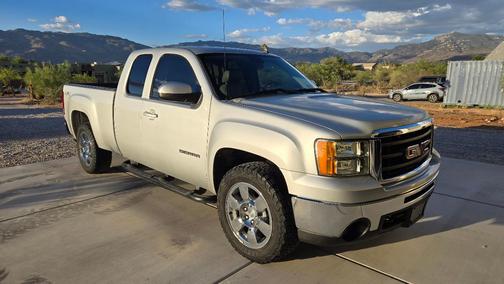 Silver 2011 GMC Sierra 1500 SLT
