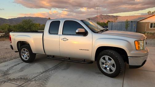 Silver 2011 GMC Sierra 1500 SLT