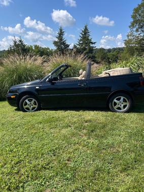 Black 2000 Volkswagen Cabrio GLS