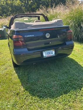 Black 2000 Volkswagen Cabrio GLS