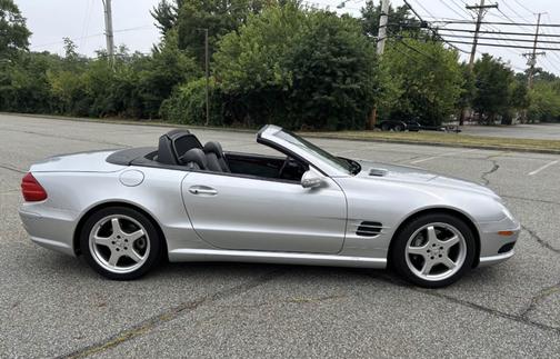 Silver 2003 Mercedes-Benz SL-Class SL500 Roadster