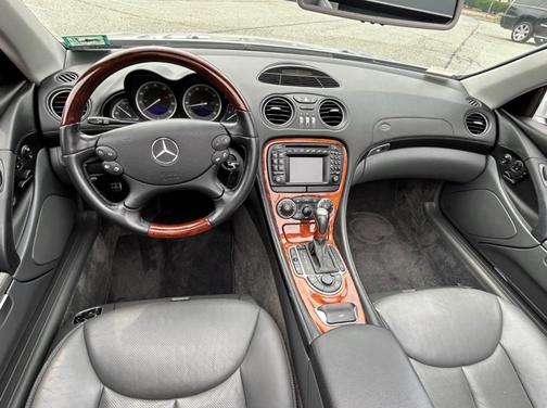 Silver 2003 Mercedes-Benz SL-Class SL500 Roadster