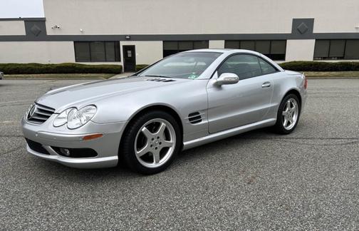 Silver 2003 Mercedes-Benz SL-Class SL500 Roadster