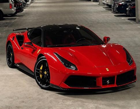 White 2016 Ferrari 488 GTB Base