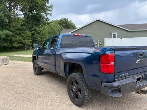 Blue 2016 Chevrolet Silverado 2500 WT