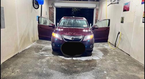 Red 2013 Acura RDX Technology