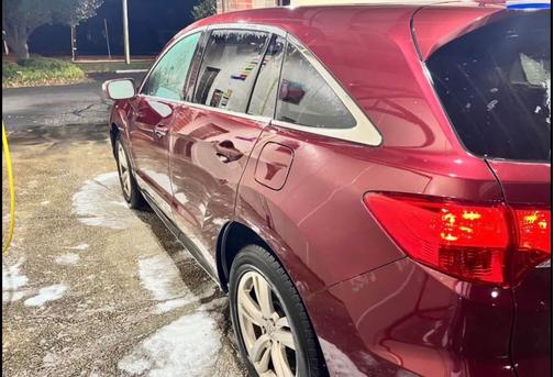 Red 2013 Acura RDX Technology