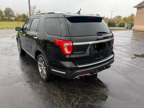 Black 2018 Ford Explorer Platinum