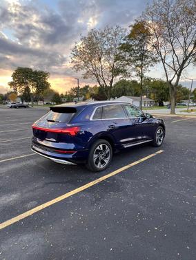 Blue 2021 Audi e-tron Premium