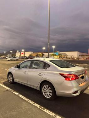 Silver 2017 Nissan Sentra SV
