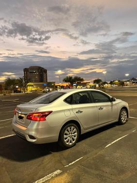 Silver 2017 Nissan Sentra SV