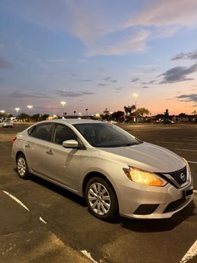 Silver 2017 Nissan Sentra SV