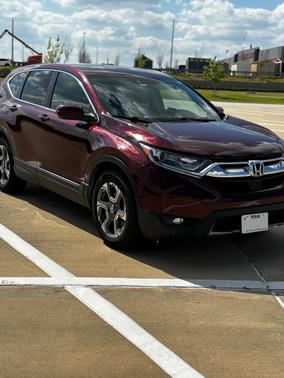 Red 2019 Honda CR-V EX