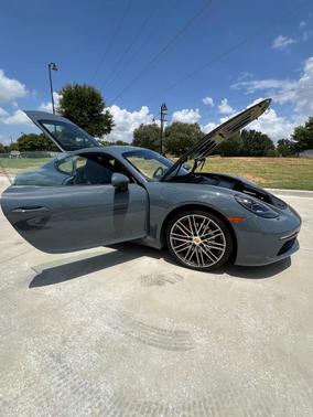 Blue 2017 Porsche 718 Cayman 718 Cayman S