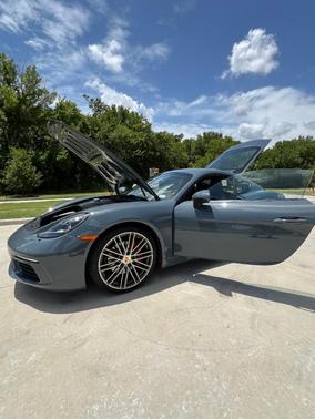 Blue 2017 Porsche 718 Cayman 718 Cayman S