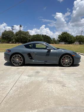 Blue 2017 Porsche 718 Cayman 718 Cayman S