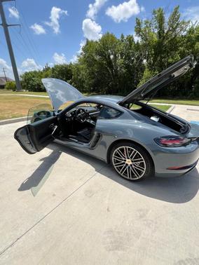 Blue 2017 Porsche 718 Cayman 718 Cayman S