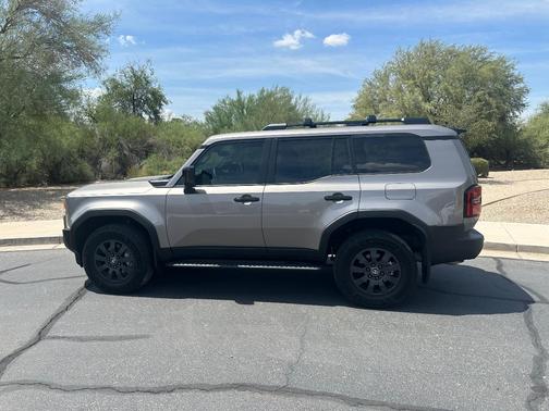 Gray 2025 Toyota Land Cruiser Base