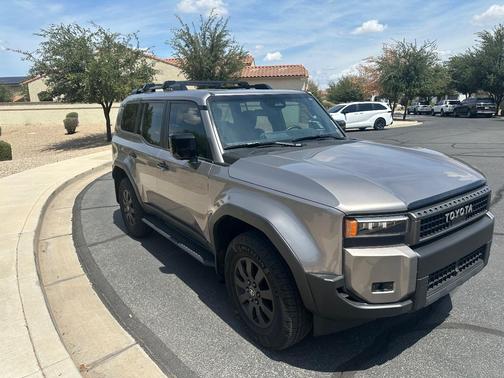Gray 2025 Toyota Land Cruiser Base