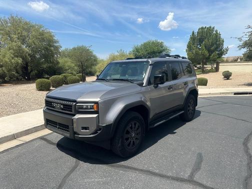 Gray 2025 Toyota Land Cruiser Base