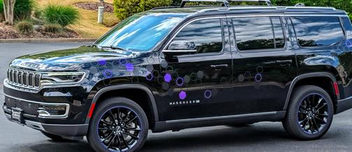 Black 2022 Jeep Wagoneer Series III
