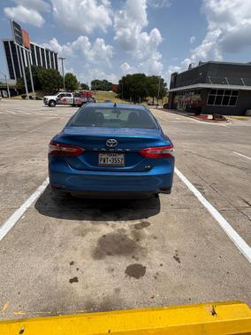 Blue 2019 Toyota Camry LE