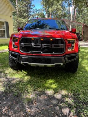 Red 2019 Ford F-150 Raptor