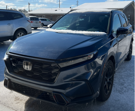 Blue 2023 Honda CR-V Hybrid Sport