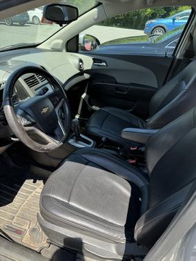 Silver 2014 Chevrolet Sonic LTZ