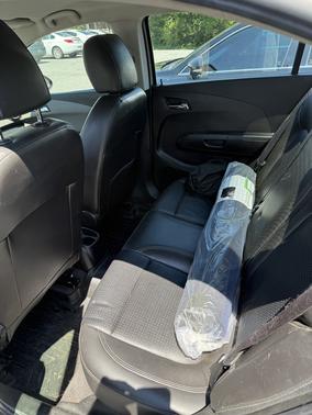 Silver 2014 Chevrolet Sonic LTZ