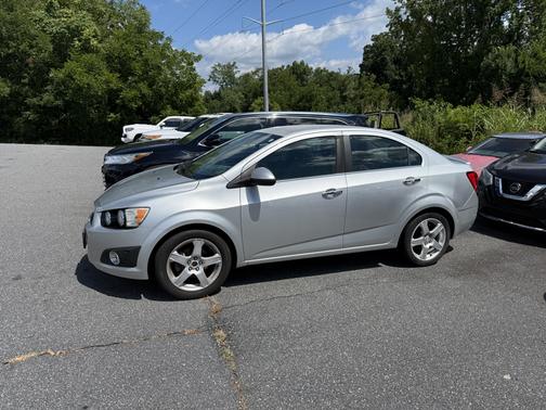 Silver 2014 Chevrolet Sonic LTZ