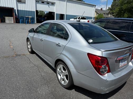 Silver 2014 Chevrolet Sonic LTZ