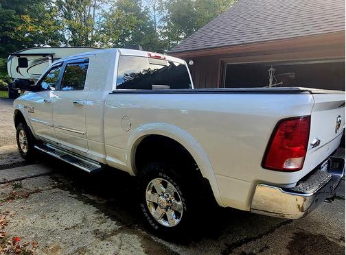 White 2014 RAM 2500 Big Horn