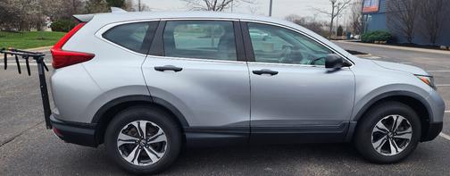 Silver 2017 Honda CR-V LX