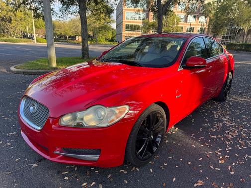Red 2010 Jaguar XF Base