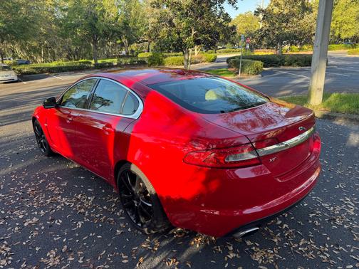 Red 2010 Jaguar XF Base
