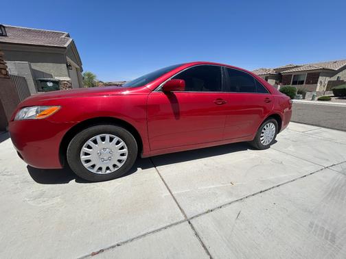Red 2008 Toyota Camry LE