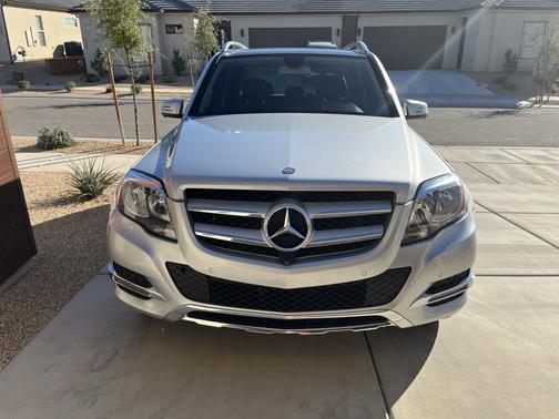 Silver 2014 Mercedes-Benz GLK-Class GLK 350