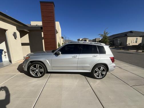 Silver 2014 Mercedes-Benz GLK-Class GLK 350