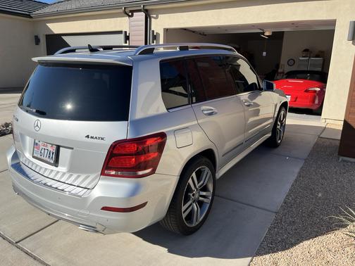 Silver 2014 Mercedes-Benz GLK-Class GLK 350