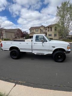 White 1997 Ford F-350 Base