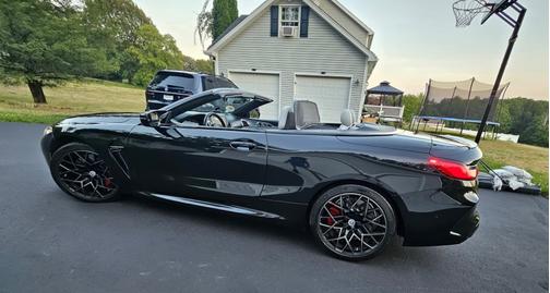 Black 2022 BMW M8 Competition