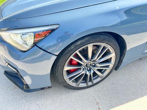 Blue 2021 INFINITI Q50 3.0t Red Sport 400